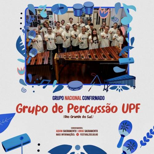 13° Festival Internacional de Percussão 2 de Julho - Salvador BA